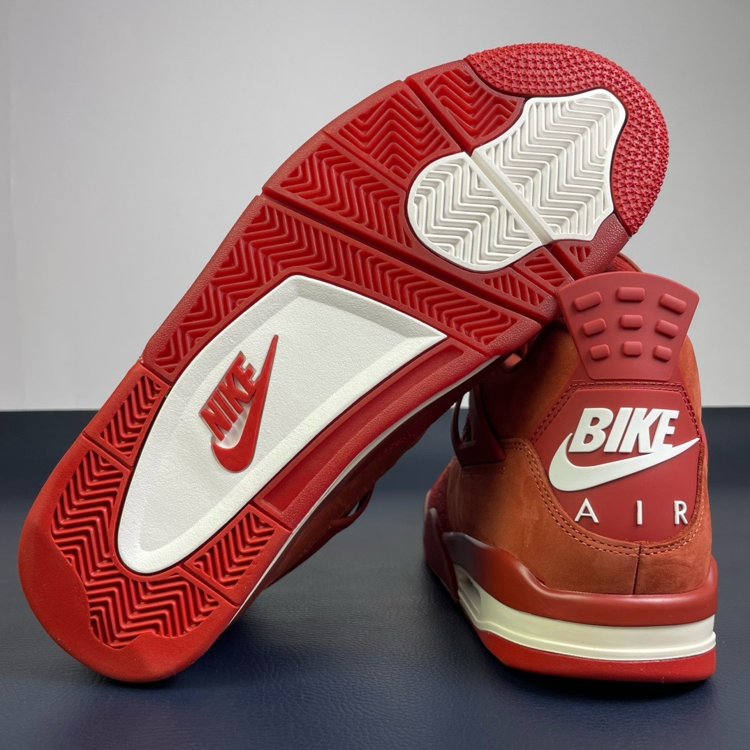 Nigel Sylvester x Air Jordan 4 OG "Brick by Brick" Anthracite/Biking Red - 图片 11