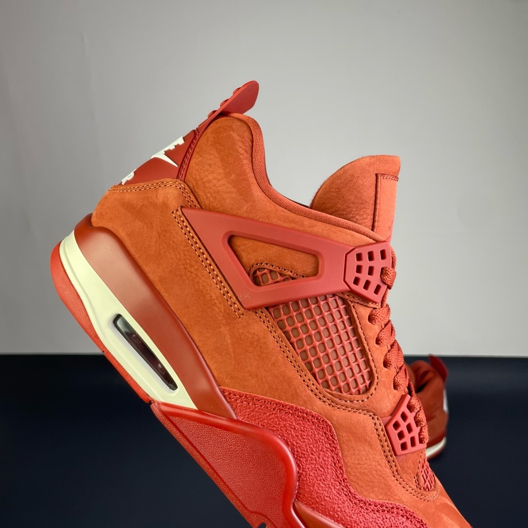 Nigel Sylvester x Air Jordan 4 OG "Brick by Brick" Anthracite/Biking Red - 图片 12