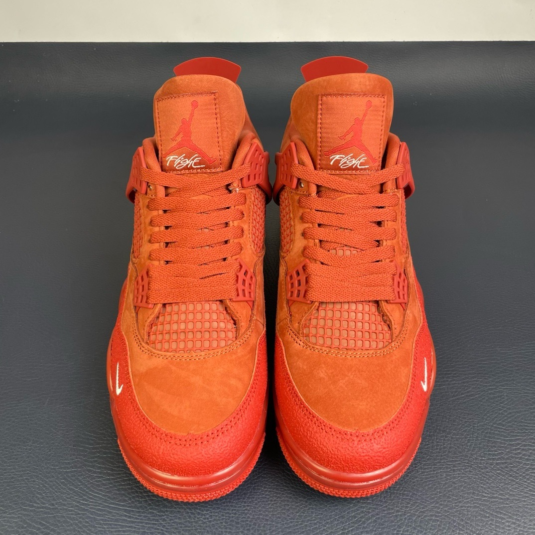 Nigel Sylvester x Air Jordan 4 OG "Brick by Brick" Anthracite/Biking Red