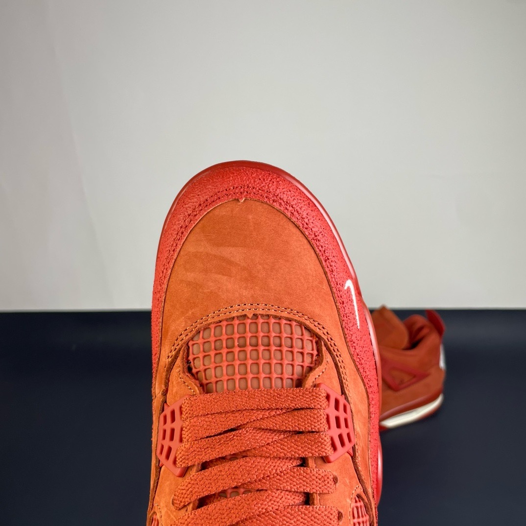 Nigel Sylvester x Air Jordan 4 OG "Brick by Brick" Anthracite/Biking Red - 图片 6