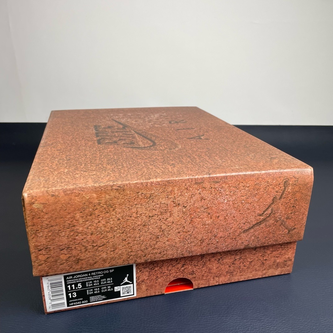 Nigel Sylvester x Air Jordan 4 OG "Brick by Brick" Anthracite/Biking Red - 图片 3